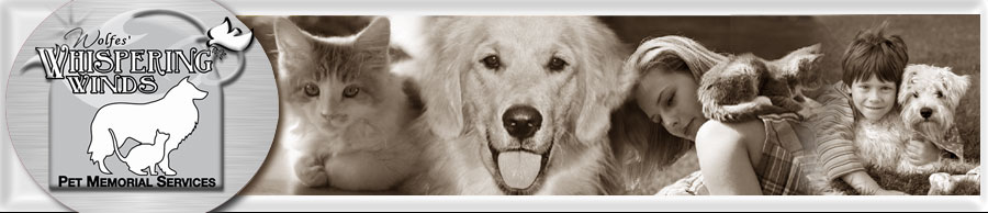 pet memorial services: pet burial and cremation services 